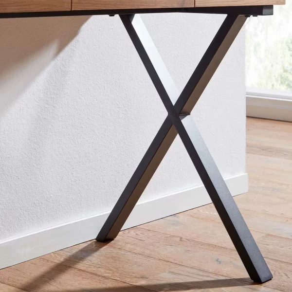 105x76x55 Schreibtisch Mit Schublade In Eiche – Tiorondo 6