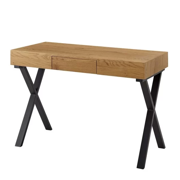 105x76x55 Schreibtisch Mit Schublade In Eiche – Tiorondo 3