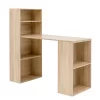 120x120x53 Schreibtisch Mit 2 Regalen – Sunset 22