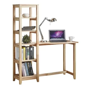 120x150x48 Schreibtisch Mit Hohem Seitenregal – Rios 10