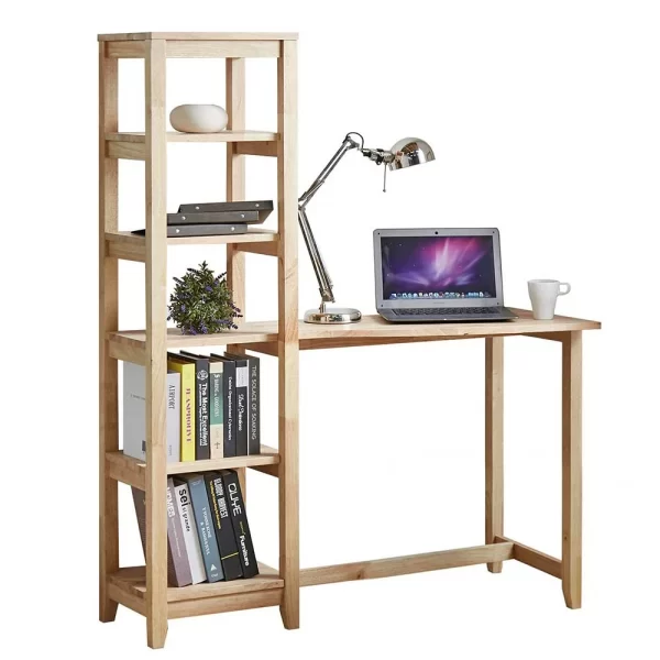 120x150x48 Schreibtisch Mit Hohem Seitenregal – Rios 3