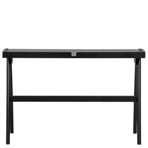 120×60 Schlichter Schreibtisch In Schwarz – Hylo 14