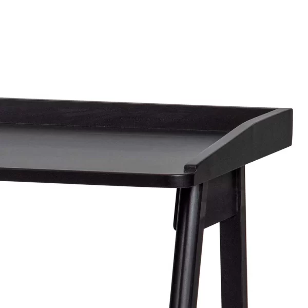 120×60 Schlichter Schreibtisch In Schwarz – Hylo 6