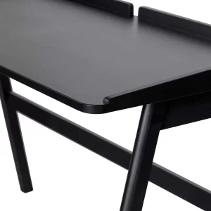 120×60 Schlichter Schreibtisch In Schwarz – Hylo 18
