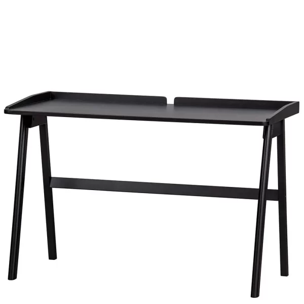 120×60 Schlichter Schreibtisch In Schwarz – Hylo 1