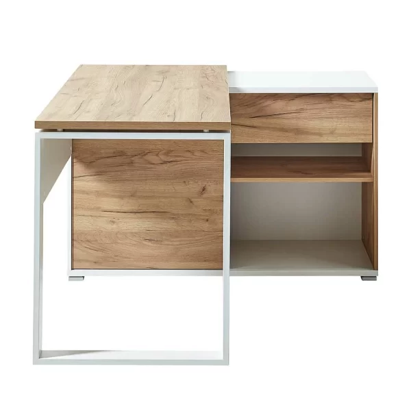 120x75x117 Schreibtisch Mit Anbauregal – Situatica 4