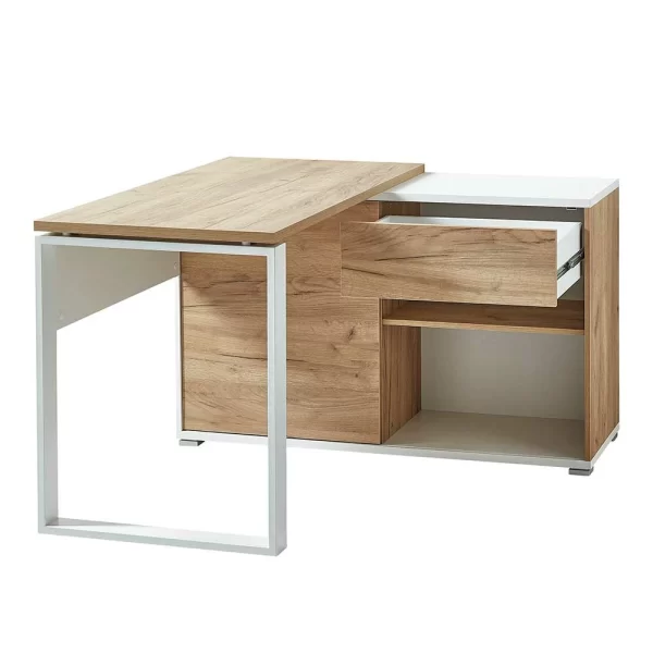 120x75x117 Schreibtisch Mit Anbauregal – Situatica 5