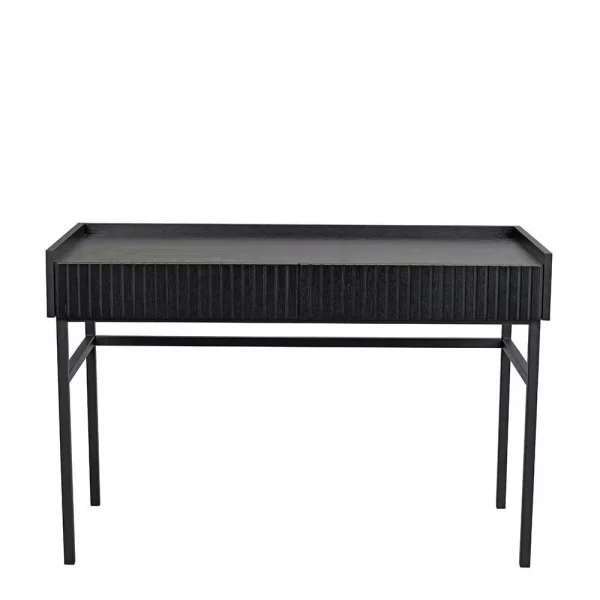 120x82x61 Eleganter Schreibtisch In Schwarz – Coronado 1
