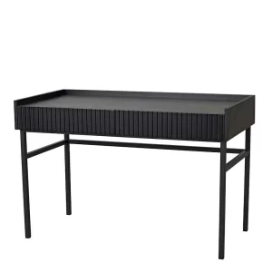 120x82x61 Eleganter Schreibtisch In Schwarz – Coronado 10