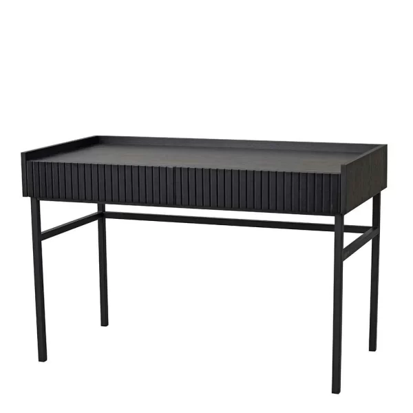 120x82x61 Eleganter Schreibtisch In Schwarz – Coronado 3