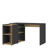129×107 Schreibtisch In Wildeiche & Grau – Anijella 14