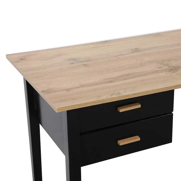 140×60 Schreibtisch Mit Zwei Schubladen – Macy 5