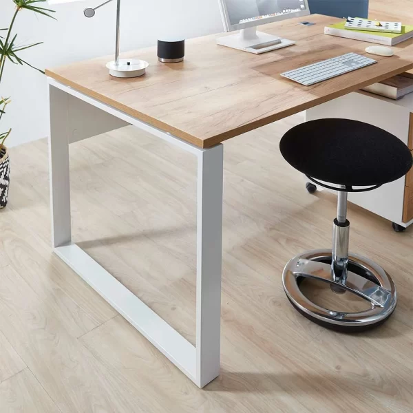 158x75x79 Büro Arbeitstisch Zweifarbig – Situatica 6