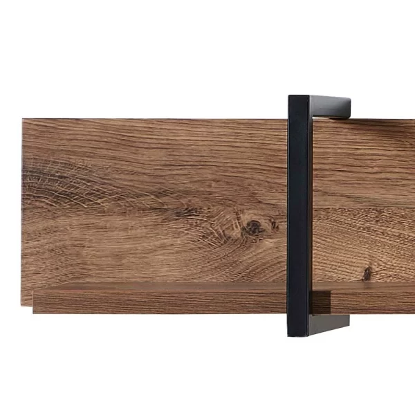 160x22x22 Hängeregal In Dekor Eiche – Nivita 5