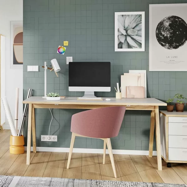 160×80 Schreibtisch Im Skandinavischen Stil – Pronada 3