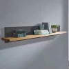 161x20x20 Hängeregal Board In Grau – Ustricia 10