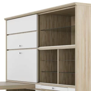185x150x127 Minioffice In Weiß Hochglanz – Lagroma 14