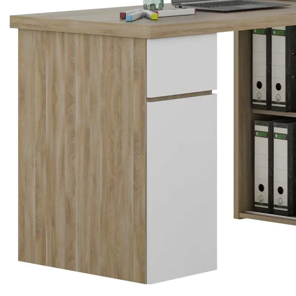 185x150x127 Minioffice In Weiß Hochglanz – Lagroma 6