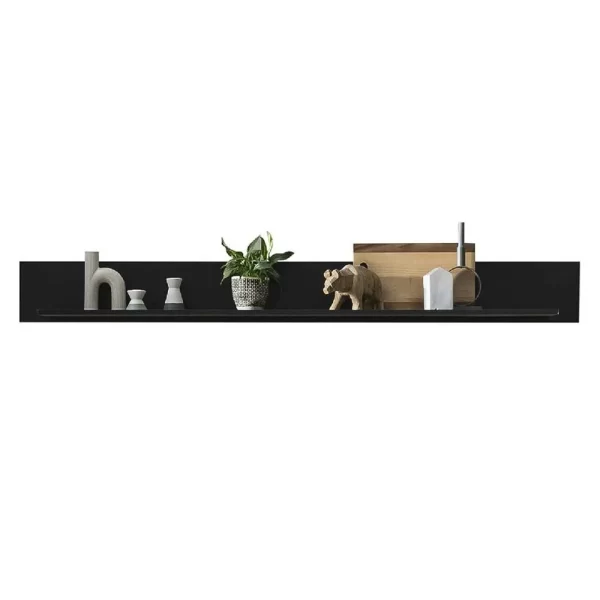 186cm Breites Hängeboard In Schwarz – Jaennos 1
