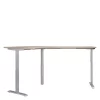 248x72x158 Büro Schreibtisch In Sonoma-Eiche – Cisnus 22