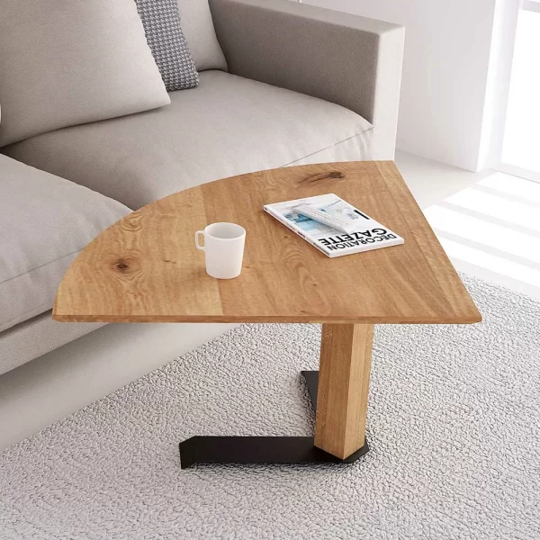 90×90 Ecktisch Mit Y Fußgestell – Chiosma 4