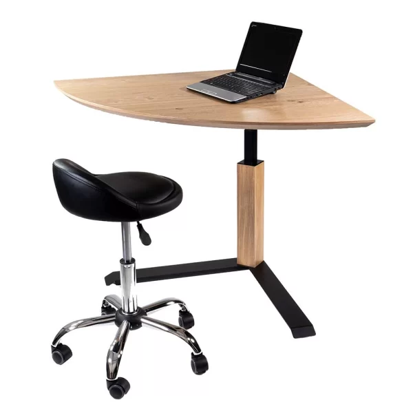 90×90 Ecktisch Mit Y Fußgestell – Chiosma 7