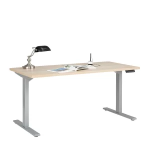 Büro Arbeitstisch In Sonoma-Eiche & Grau – Cisnus 10