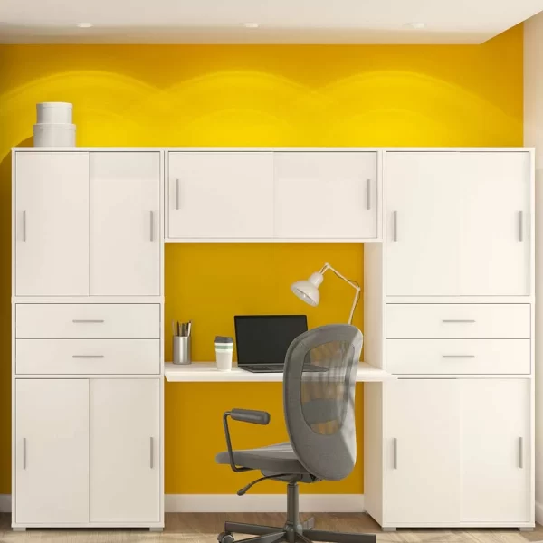 Büro Office Kombination Wohnwand – Segin (sechsteilig) 1
