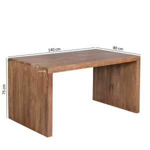Bürotisch Drolivio Aus Akazienholz 18