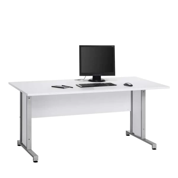 Bürotisch Mit Kabeldurchlass & Knieraumblende – Kriscas 3