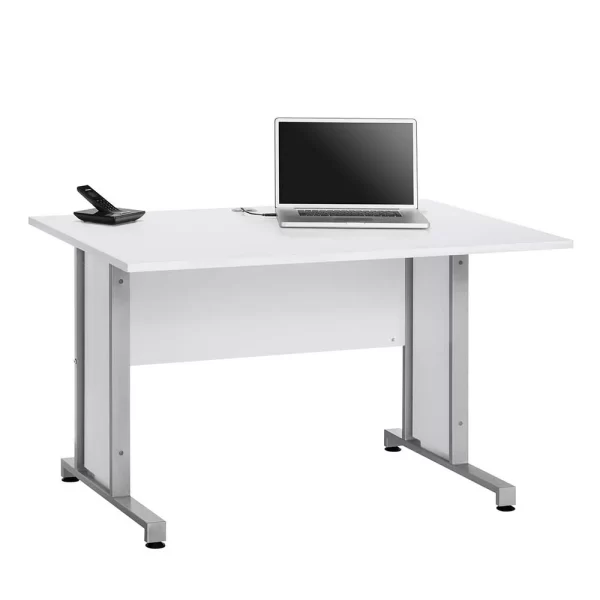 Bürotisch Mit Kabeldurchlass & Knieraumblende – Kriscas 4