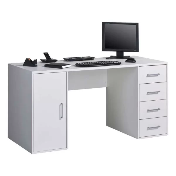 Computer-Schreibtisch Marc In Weiß 3