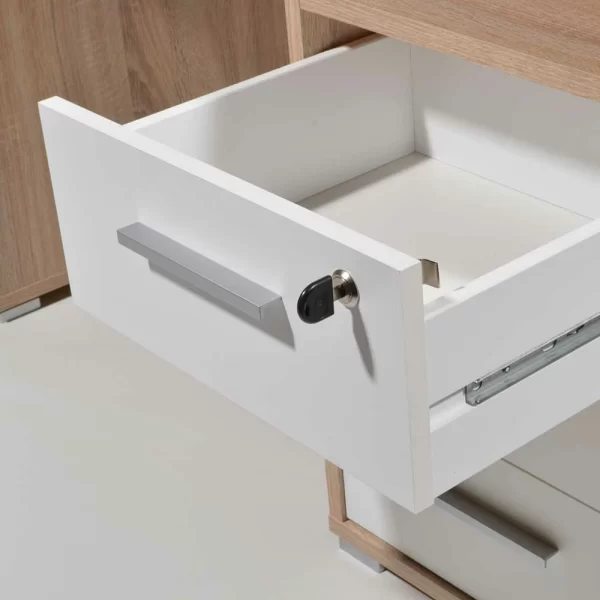 Computer-Schreibtisch Lury In Weiß 4