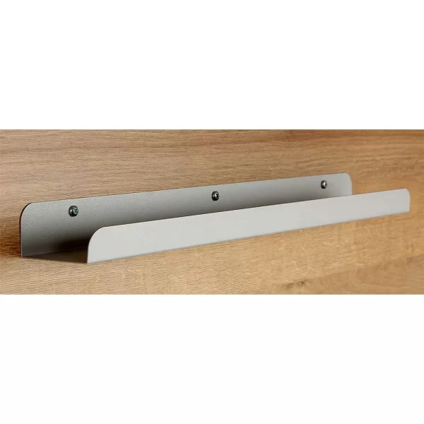 Computertisch In Eiche & Nickel – Betria 7