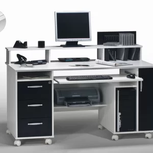 Computertisch Calantha Auf Rollen 8