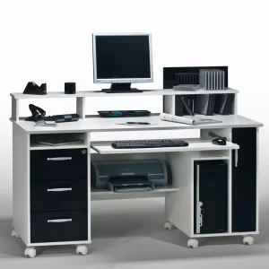 Computertisch Calantha Auf Rollen 10