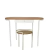 Design Schreibtisch & Hocker In Weiß – Fiolpedo (zweiteilig) 20