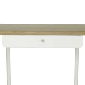 Design Schreibtisch & Hocker In Weiß – Fiolpedo (zweiteilig) 14
