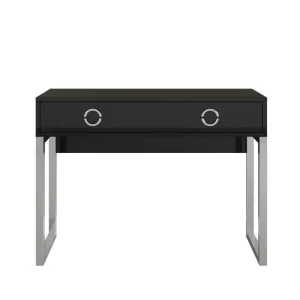 Design Schreibtisch In Schwarz Hochglanz – Mercy 11