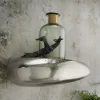 Design Wandregal In Nickelfarben – Indrya 8