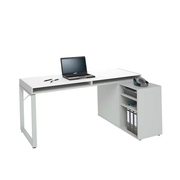 Eck Schreibtisch Gregoriana Mit Regal 3