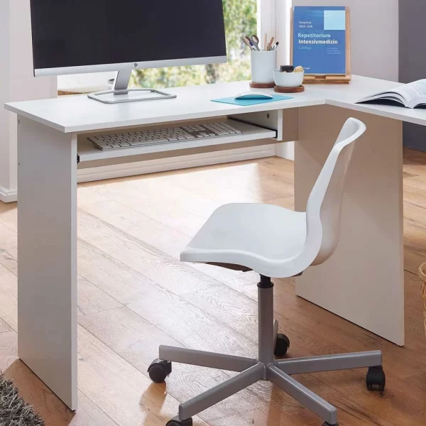 EDV Schreibtisch Mit Regal – Winkelform – Candyon 6