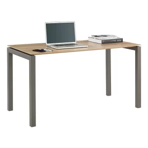 Eleganter Schreibtisch In Eichefarben – Dembley 10