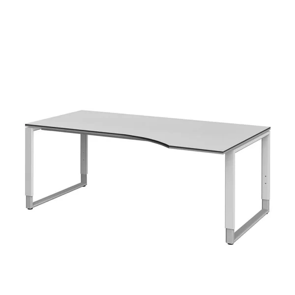 Freiform Schreibtisch Papetina In Weiß 1