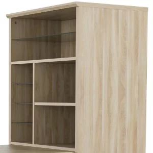 Funktionsschreibtisch Mini Büro In Grau HG – Ensenada 14