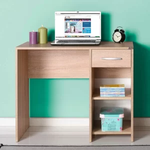 Günstiger Schreibtisch In Holzoptik – Novara 10