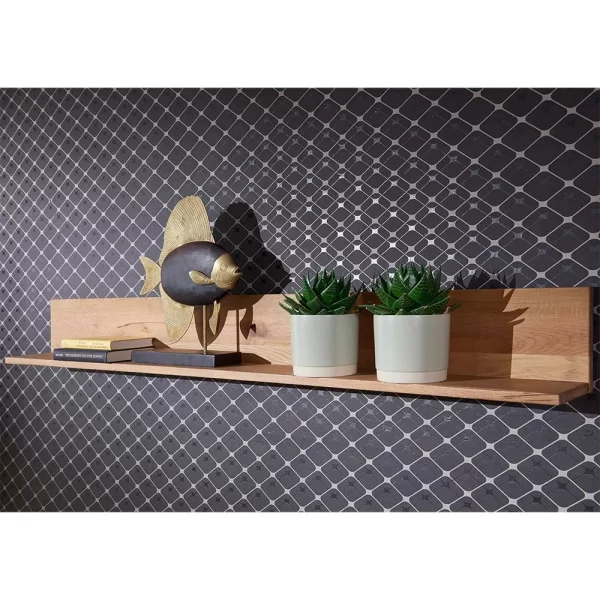 Hängendes Holz Regal Mit Rückwand – Nescavan 4