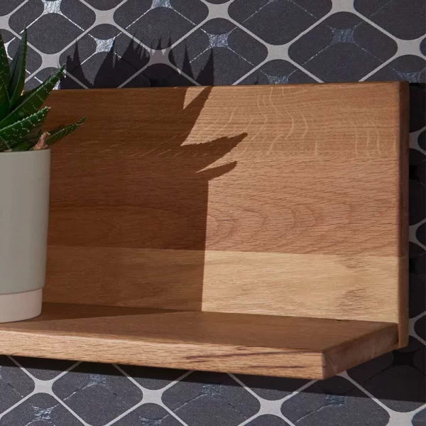 Hängendes Holz Regal Mit Rückwand – Nescavan 5
