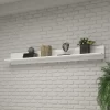Hochglanz Wandregal In Weiß – Modern – Baranoma 17