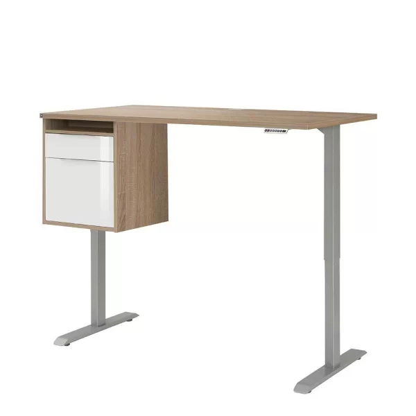Höhenverstellbarer Schreibtisch In Sonoma-Eiche – Cisnus 3